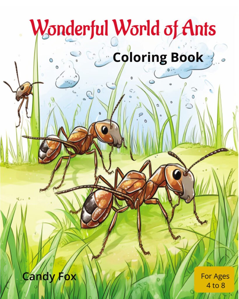 Wonderful World Of Ants coloring book